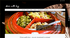 Desktop Screenshot of dinewithkyi.com