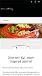 Mobile Screenshot of dinewithkyi.com